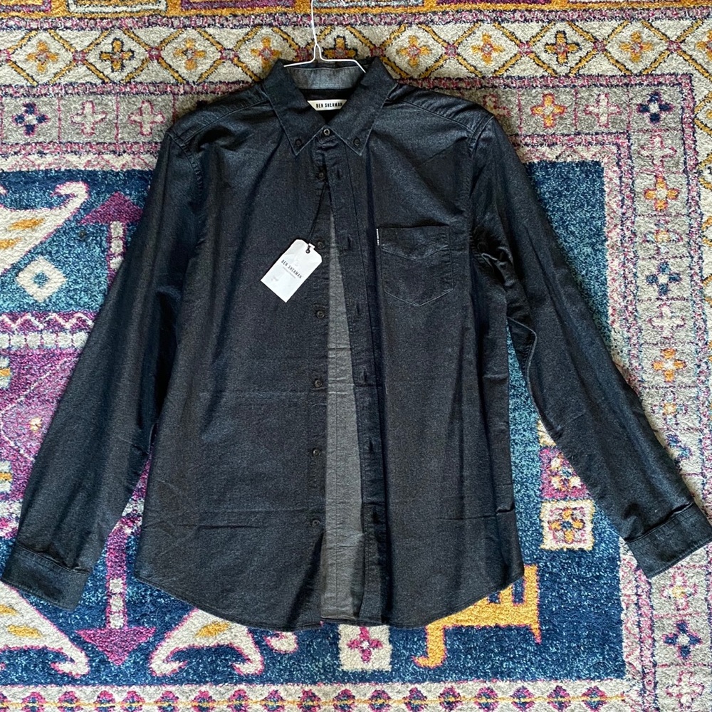 NWT Ben Sherman brushed tonic shirt